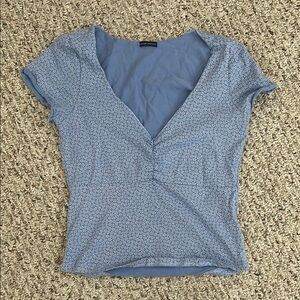 Wilfred Blue Fitted Blouse